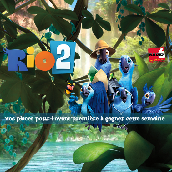 Gagnez vos places pour RIO 2 en Avant-Première