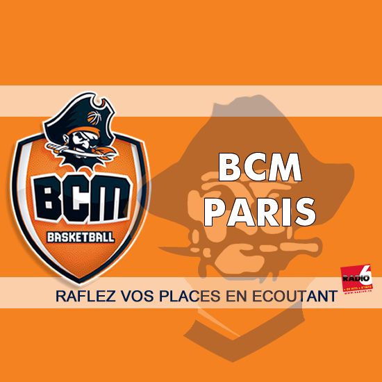 Gagnez vos places pour la rencontre BCM / PARIS LEVALLOIS