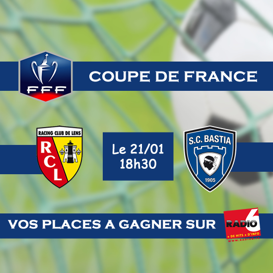 Gagnez vos places pour la rencontre LENS / BASTIA