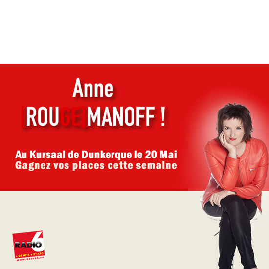 Gagnez vos places pour le spectacle d'Anne Roumanoff