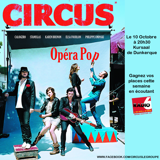 Gagnez vos places pour "Circus" au Kursaal de Dunkerque