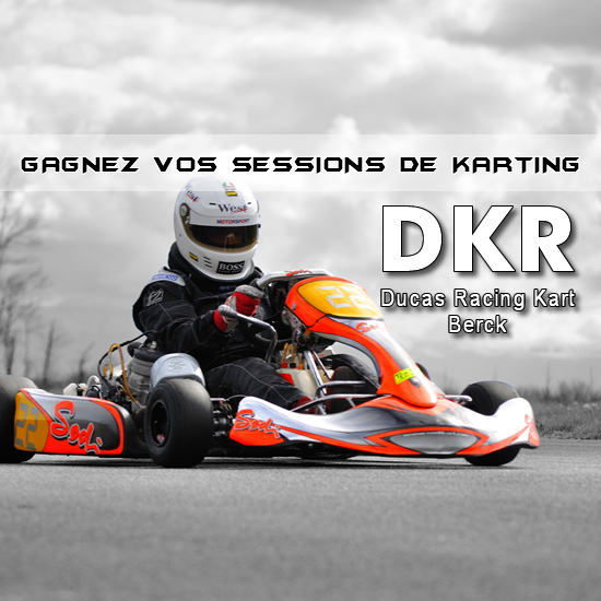 Gagnez vos sessions de Karting