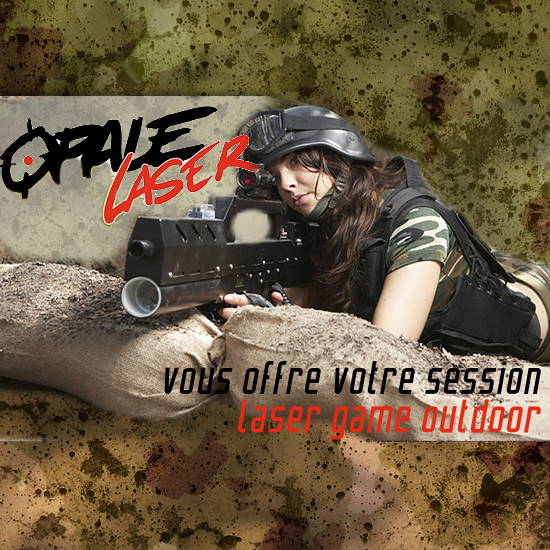 Gagnez vos sessions de Laser Game avec Opale Laser