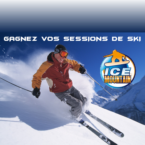 Gagnez vos sessions de ski avec Ice Mountain