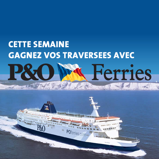 Gagnez vos traversées avec la Cie P&O