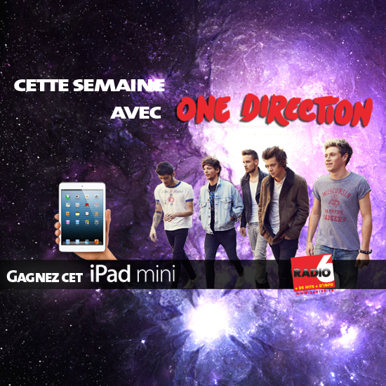 Gagnez votre Ipad Mini avec ONE DIRECTION