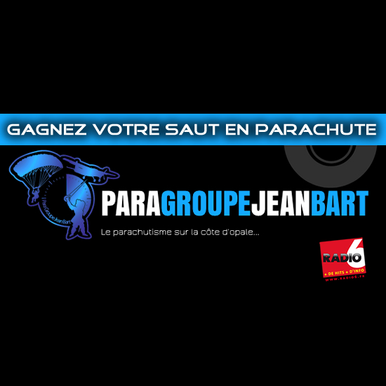 Gagnez votre saut en parachute avec le Para Groupe Jean Bart