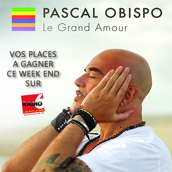 Jeu SMS : Gagnez vos places pour le concert de Pascal Obispo 