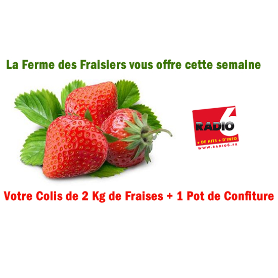 Vos Colis de Fraises avec La Ferme des Fraisiers