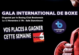 VOS PLACES DE BOXE A GAGNER