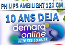 GAGNEZ VOTRE TV PHILIPS AMBILIGHT AVEC DEMARQ ONLINE