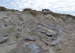 Merlimont: travaux d'urgence pour consolider la dune du Belvédère