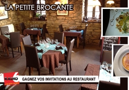 GAGNEZ VOS INVITATIONS AU RESTAURANT AVEC LA PETITE BROCANTE