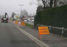 Merlimont : les zones de travaux perturbent la circulation.