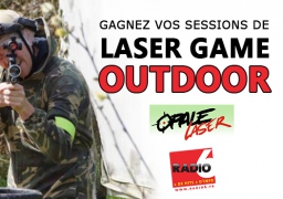 GAGNEZ VOTRE SESSION DE LASER GAME OUTDOOR AVEC OPALE LASER