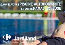 GAGNEZ VOTRE PISCINE ET VOTRE HAMAC LOVEUSE