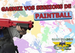 GAGNEZ VOS SESSIONS DE PAINTBALL ENFANT AVEC QUAD EVASION 62