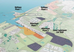  Le port de Dunkerque veut creuser un nouveau bassin Atlantique de 2km de long !