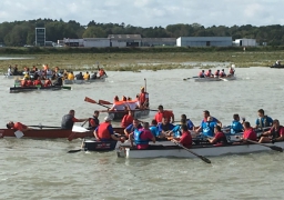 Joute à canotes à Etaples : le 