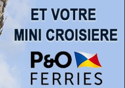 Gagnez votre traversée pour l'Angleterre avec la Cie P&O Ferries