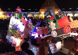 La parade de Noël du Touquet sous la pluie ! 