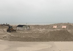 Le Touquet : les bulldozers à pied d'oeuvre pour préparer l'Enduropale