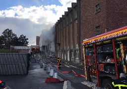 Evacuation d'une partie de l'insitut Calot à Berck après une dizaine de départs de feu