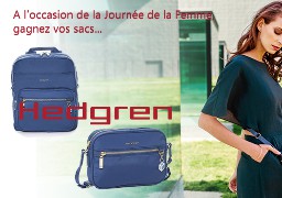 Gagnez votre sac HEDGREN collection Charm à l'occasion de la Journée de la Femme