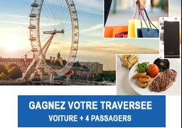 Gagnez vos traversées pour l'Angleterre avec la P&O Ferries 