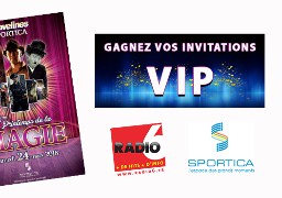 Gagnez vos places pour Le Printemps de la Magie au Sportica de Gravelines