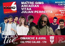 Gagnez vos places pour le Calais Live en jouant par SMS avec Radio 6