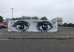 Le graffeur KMU a encore frappé à Calais!