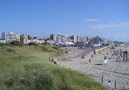 Une personne envasée au Touquet