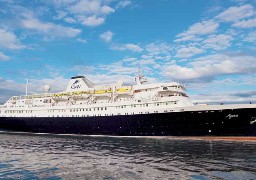 Dunkerque : le paquebot de croisière Astoria en escale aujourd'hui 