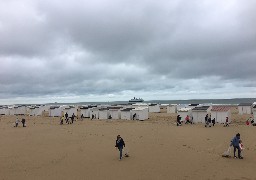 Opération plage propre à Calais