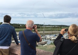 La Patrouille de France a fait le show au Touquet.