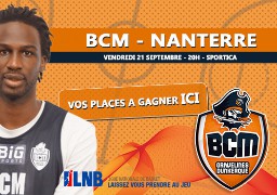 Gagnez vos places pour BCM / NANTERRE