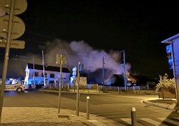 Coulogne : impressionnant incendie cette nuit 