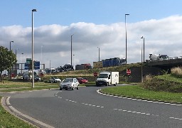 Pagaille sur l'A16 ce midi à Calais