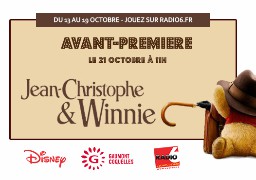 JEU WEB - Gagnez vos places pour l'avant première de JEAN CHRISTOPHE & WINNIE au Gaumont Coquelles