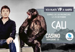 JEU WEB VIP - Cali chante Léo Férré avec le Casino de Boulogne et la Ville de Boulogne Sur Mer