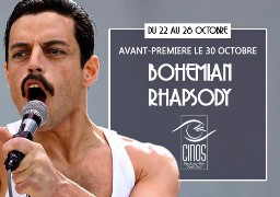 Gagnez vos places pour l'Avant Première de Bohemian Rhapsody au Cinos de Berck