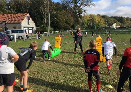 Etaples: 60 jeunes en stage avec des champions de rugby