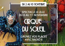 Gagnez vos places pour le Cirque du Soleil à Lille - Découvrez OVO, le nouveau spectacle.