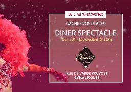 Gagnez vos invitations pour le Cabaret de Licques