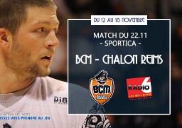 JEU WEB / LES RESULTATS - Gagnez vos places pour la rencontre BCM / CHALON REIMS