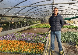 La ville du Touquet produit 100% des fleurs qu'elle plante dans la station