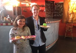 Lison et Ingrid lauréates du concours du meilleur dessert aux pommes aux Grandes Tables du Channel à Calais