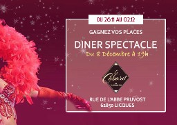 Vos places pour le Cabaret de Licques à gagner cette semaine avec Radio 6