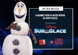 Radio 6 vous invite au spectacle DISNEY SUR GLACE